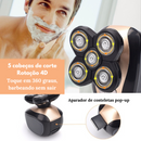 Barbeador e Aparador Profissional 360 À Prova d'água 5 em 1 Favoritoz