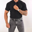 Calça Jeans Masculina Slim Fit Preta com Elastano