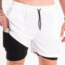 Short Academia Masculino 2 em 1 Dry Race