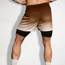 Short Academia Masculino 2 em 1 Liberty